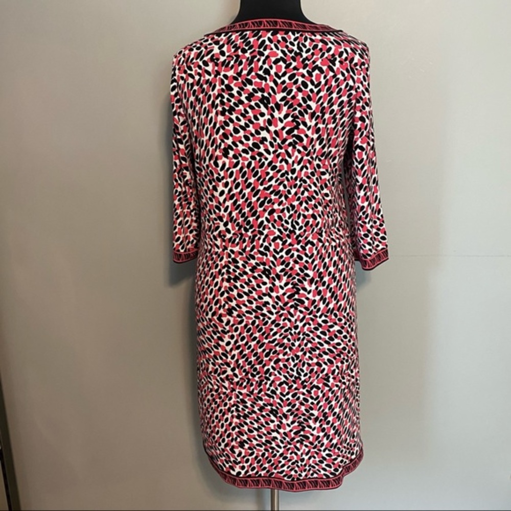 DANA BUCHMAN geo print long sleeve sheath dress - Picture 5 of 6